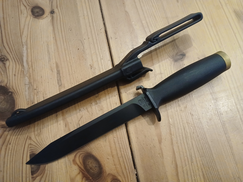 Glock FM78 Feldmesser Kommandomesser mit Griff von Carl Schlieper Survivalmesser – Bild 2