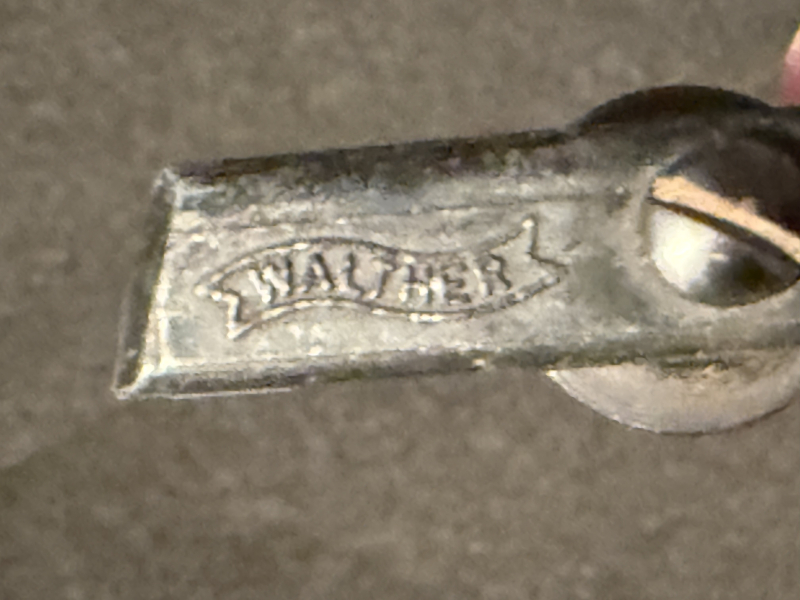 Original Walther Matchdiopter Mikrometerdiopter KK Gewehr Luftgewehr Visierung – zdjęcie 2