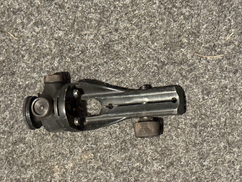 Original Walther Matchdiopter Mikrometerdiopter KK Gewehr Luftgewehr Visierung – zdjęcie 3