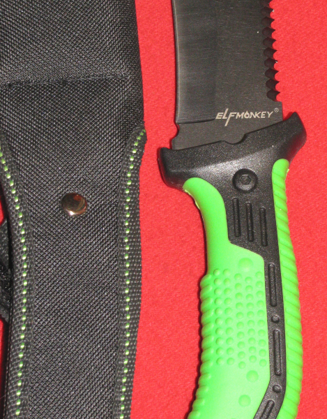 Jagdmesser von ELF MONKEY mit Scheide – Bild 3