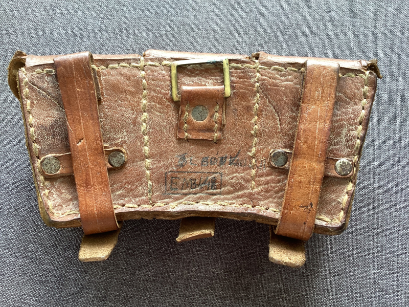 Patronentasche K98 - Braun beschrieben – Bild 2
