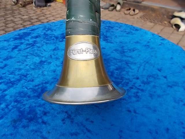 Achtung Sammler Fürst Pless Horn Jagdhorn no Teile 98 – Bild 2