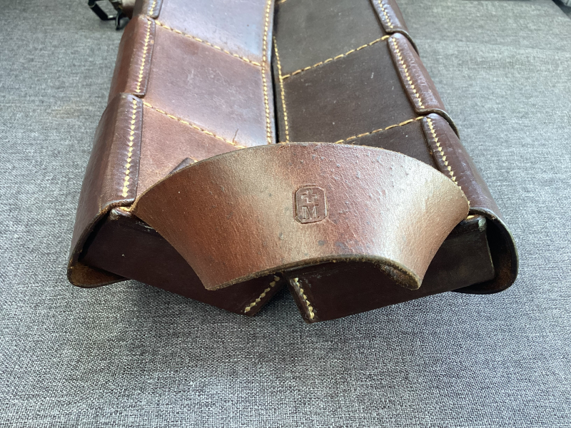 Schweizer Patronentasche Bandolier - E. Mischler Ersingen K11/K31 – Bild 4