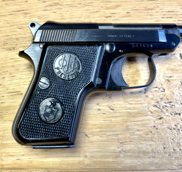 halbautom Pistole & Kipplaufpistole Beretta Taschenpistole Mod. 950 B Sport .22 Short - Sammlerwaffe – Bild 6