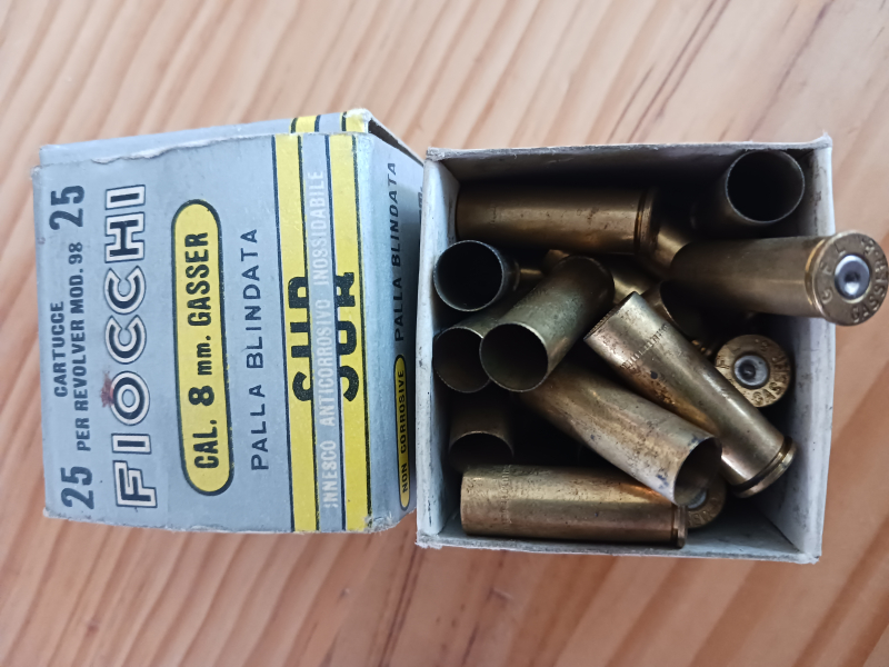 Hülsen 8mm Gasser Revolver Mod.98 von Fiocchi – kuva 2