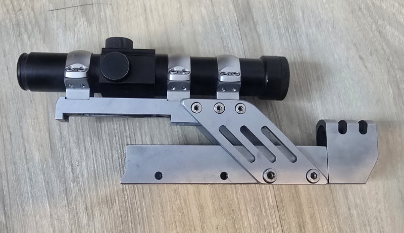 AKAH Laufgewicht mit Kompensator und Leuchtpunktvisier für S&W 686 – Bild 2