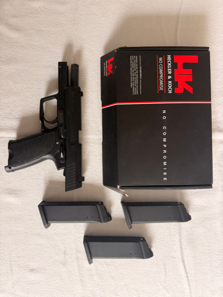 Großes Airsoft-Set: HK416 Gas + HK P8A1 Gas – Bild 2