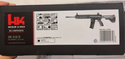 Großes Airsoft-Set: HK416 Gas + HK P8A1 Gas – Bild 5