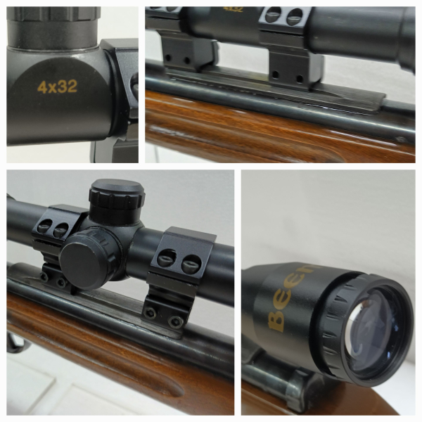 KEILER Luftgewehr + ZF (NEU) 4x32 *** Feder/Kolben/Puffer neu <!!!> ü 60 J.alt ohne F === TOP – pilt 2