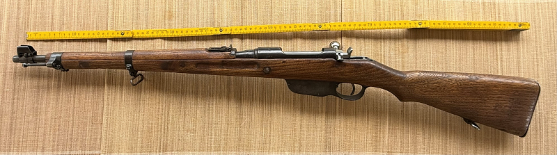 Mannlicher Schönauer Budapest Geradezugrepetierer M95 8x56R mit Bajonett – pilt 2