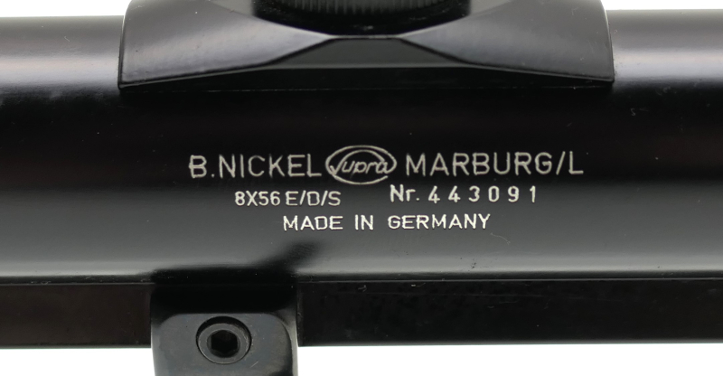 Zielfernrohr B. Nickel Marburg 8x56 Abs. 1 inkl. Schwenkmontageteile – Bild 6