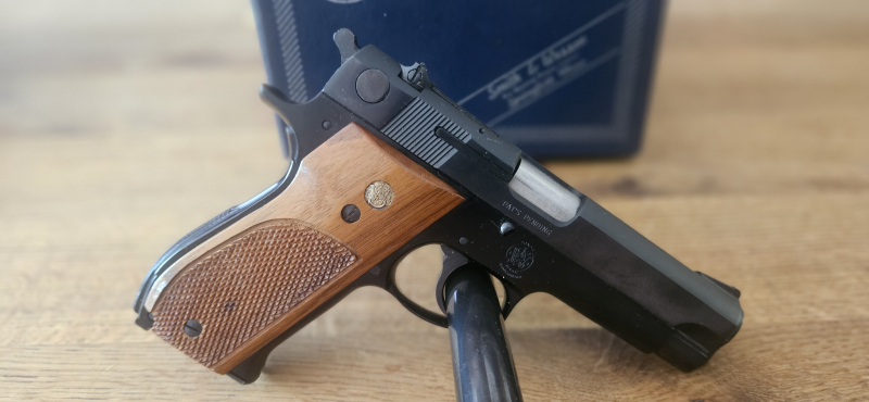 Smith & Wesson Model 39-2 – 9 mm Luger – Nummerngleich mit Originalkarton – Sammlertraum aus den USA – Bild 5