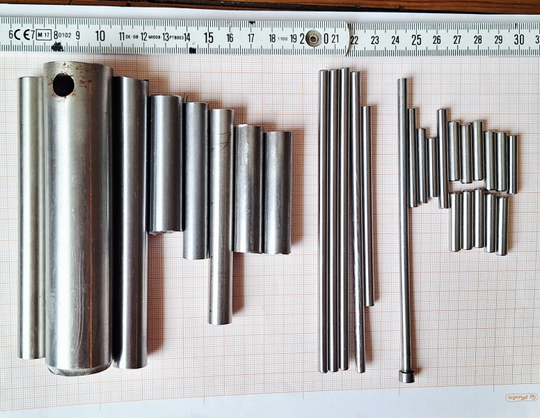 1,5 KG Drehteile Reste Stahlrohr – stampa 3