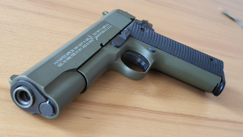 Colt Government 1911 A1 9mm in Nato Grün ! – Bild 3