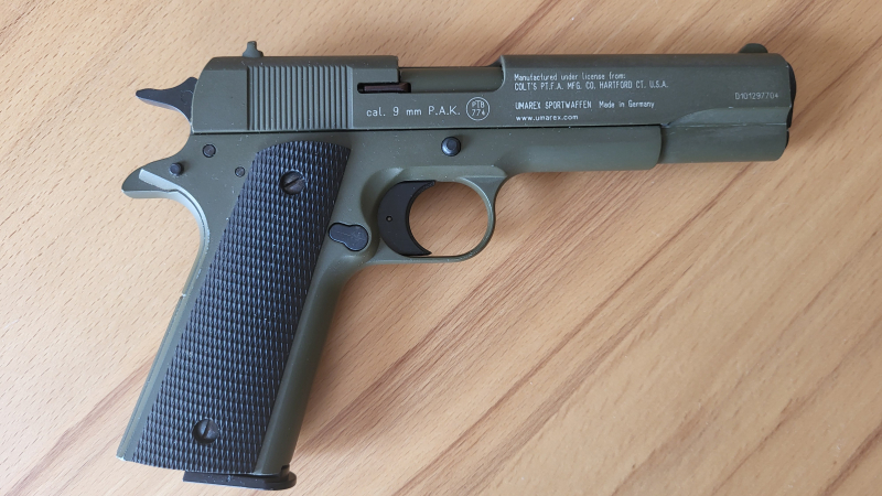 Colt Government 1911 A1 9mm in Nato Grün ! – Bild 2