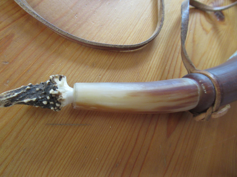 Pulverhorn scrimshaw , Replikat 1776-1790 – Bild 5