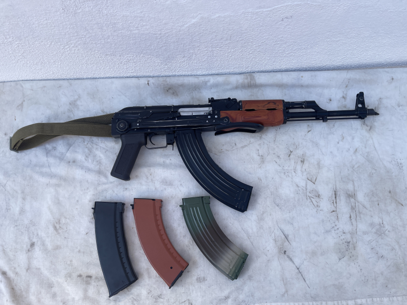 AK47 Kalaschnikow AKM AK74 Begadi Airsoft Sturmgewehr Unterklappschaft – Bild 3