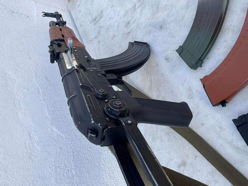 AK47 Kalaschnikow AKM AK74 Begadi Airsoft Sturmgewehr Unterklappschaft – Bild 4