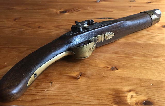 Miquelet Pistole Perkussion Umbau vom Gewehr zur Pistole – Bild 3