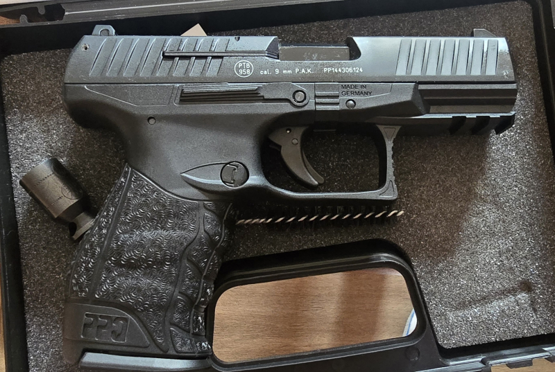 NEU! Walther PPQ M2 Kal. 9mm P.A.K. Schreckschusspistole PTB 958 – Bild 2