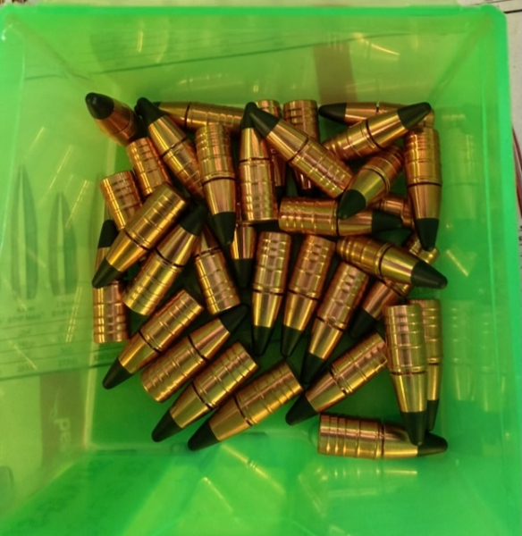 134x Sax KJG-SR 9g / 138gr - 8,5 / .338 Geschosse – Bild 2
