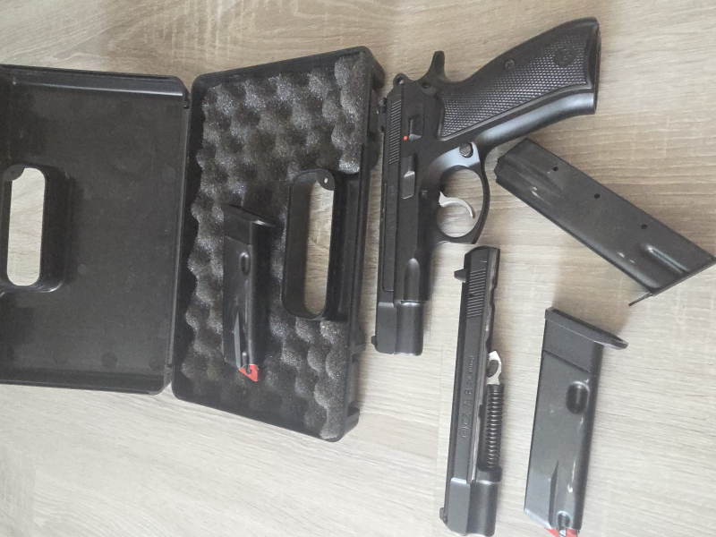 CZ 75B, 9mm mit Wechselsystem 22 lfB – bild 2