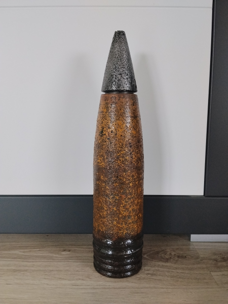 8,8cm Sprgr.Patr. L/4.5 (Kz) obus German HE projectile Flak 18/36/37 with Fuze AZ 23/28 – Bild 3