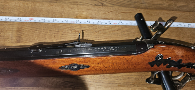 PEDERSOLI PERKUSSIONS-VORDERLADER KAL. .45 – ECHTES SCHWARZPULVER-FEELING | ACHTKANTLAUF | DOPPELZÜN – Bild 3