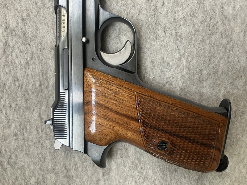 SIG 210 -2 9mm Parabellum Super Target /Fallscheibe Pistole – Bild 3