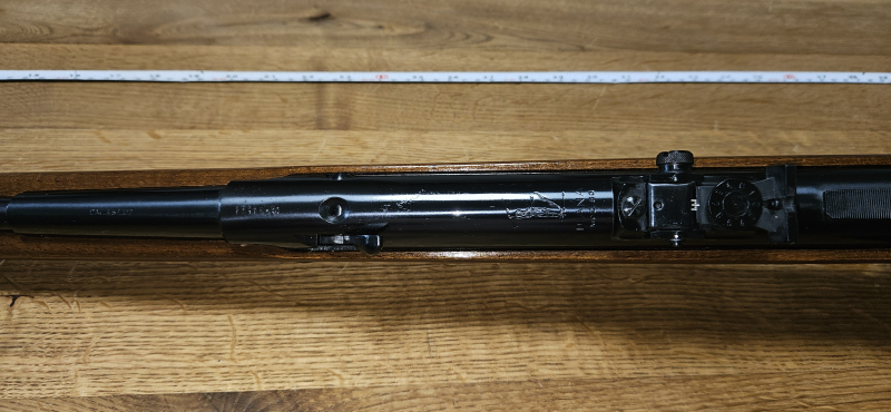 RARITÄT! DIANA MOD. 50 Kal. 4,5 mm (.177) – ORIGINAL MIT MATCHVISIERUNG / DIOPTER – SAMMLERSTÜCK IN – Bild 4