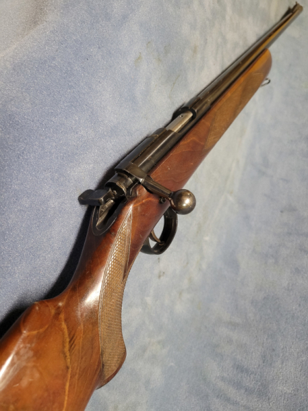 Einzellader Walther Sportmodell Meisterbüchse .22lr .22lfb Kleinkaliber KK – Bild 3