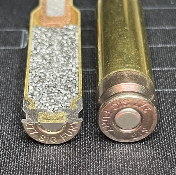 .277 SIG Fury Hybridhülse Schnittmodell – image 2