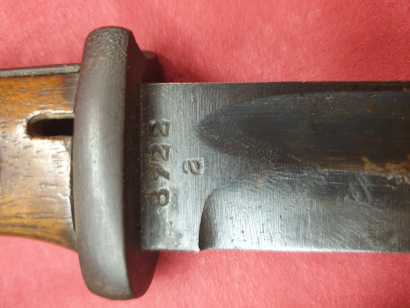 Wehrmacht WK2 K98 Bajonett Nummerngleich mit Abnahme und Frosch TOP – 3. kép