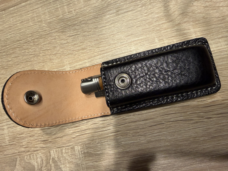 Hochwertiges Laguiole Le Fidele neu mit Leder Gürteltasche – Bild 6