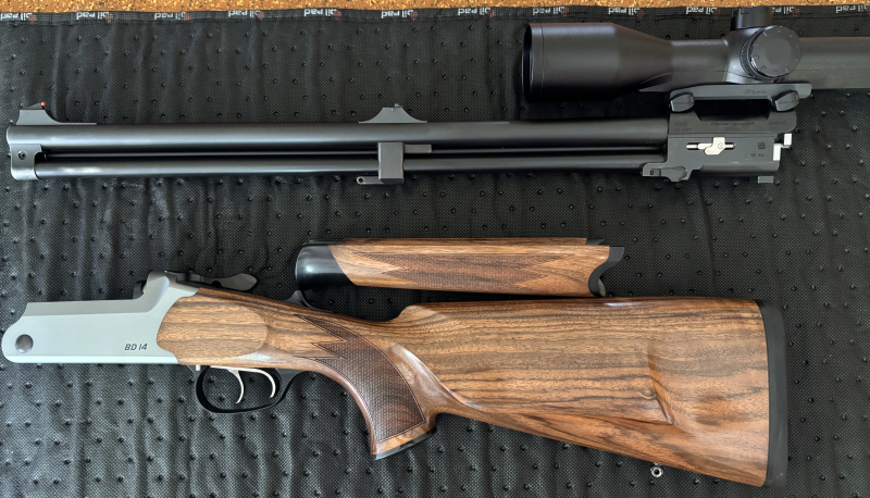 Blaser BD14 8x57 IRS / .222 Rem. / 20/76 – ZEISS V8 1,8–14x50 mit Schiene und Blaser SM – Bild 6