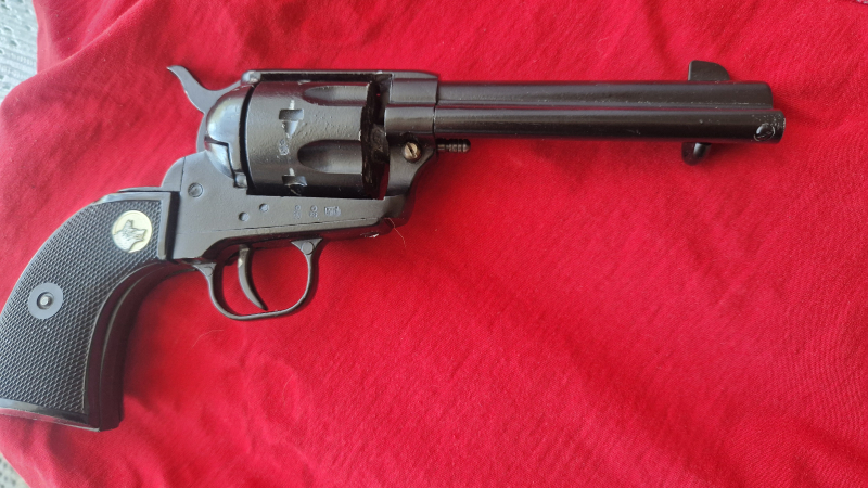 WESTERN SINGLE .ACTION Mod ARMY 45 - PTB Nr 320 - kein Deko - Schuss Fähig – imagem 2