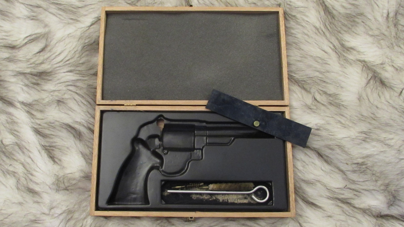 SELTENE ORIGINAL S&W HOLZKASTEN FÜR MOD. 27 UND ÄHNLICHE – billede 2