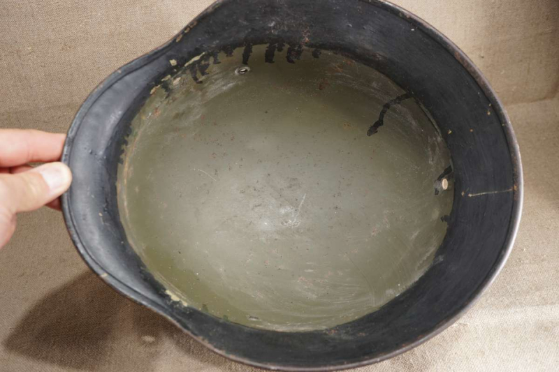 Wehrmacht Stahlhelm ohne Innenhelm – billede 3