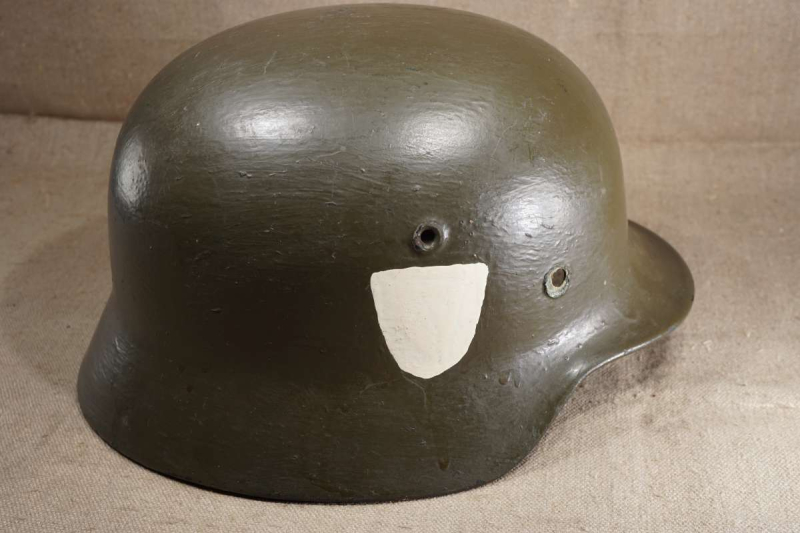 Wehrmacht Stahlhelm ohne Innenhelm – billede 2