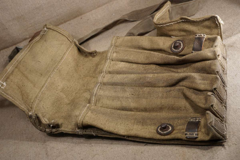 Wehrmacht Magazintasche MP38/40 mit Beriemung – nuotrauka 4