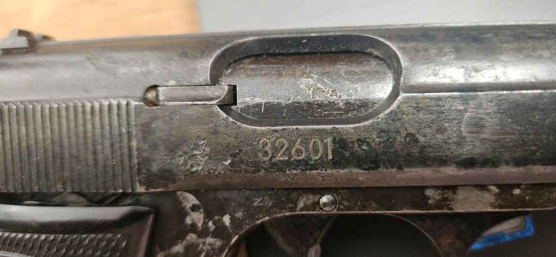 Unique Modell 17 – Wehrmacht – WaA281 – Kal. 7,65 Browning – Originalmagazin – Bild 5