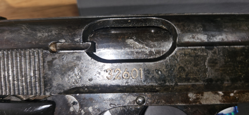 Unique Modell 17 – Wehrmacht – WaA281 – Kal. 7,65 Browning – Originalmagazin – Bild 4