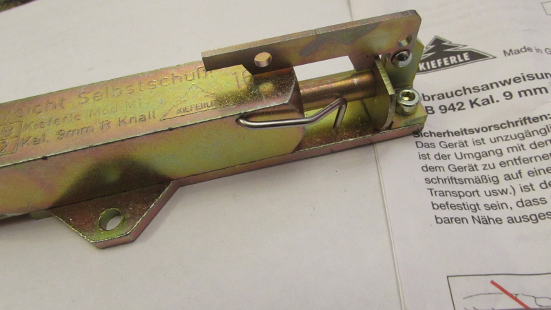 ALARMGRÄT KIEFERLE 9MM PLATZ PTB 942 – billede 3