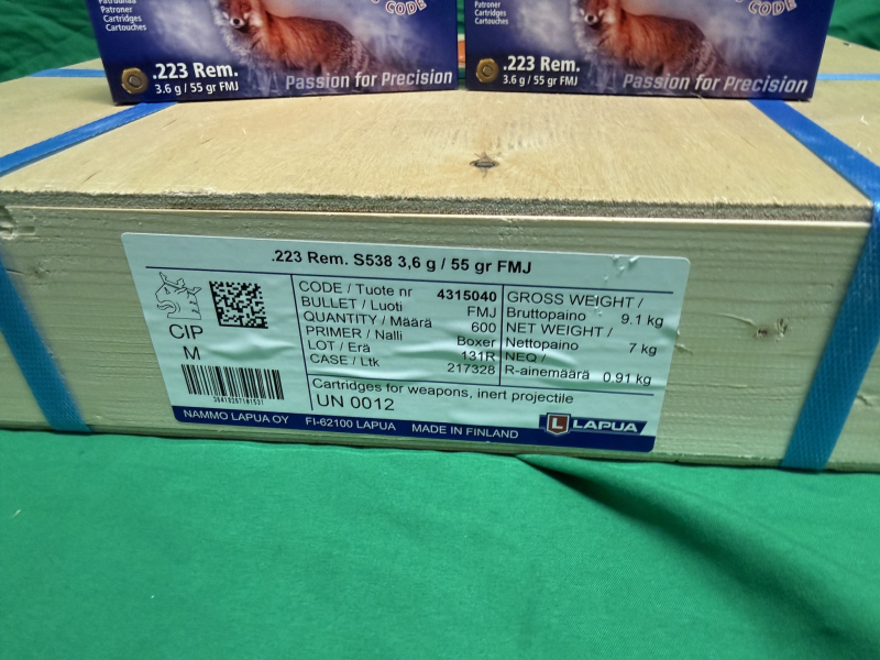 Lapua .223 Rem FMJ - 55gr – Bild 2