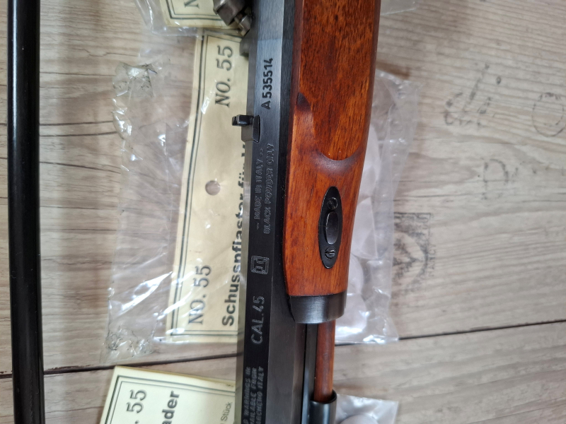 Vorderlader Konvolut Plains Pistol / Gewehr .45 – Bild 2