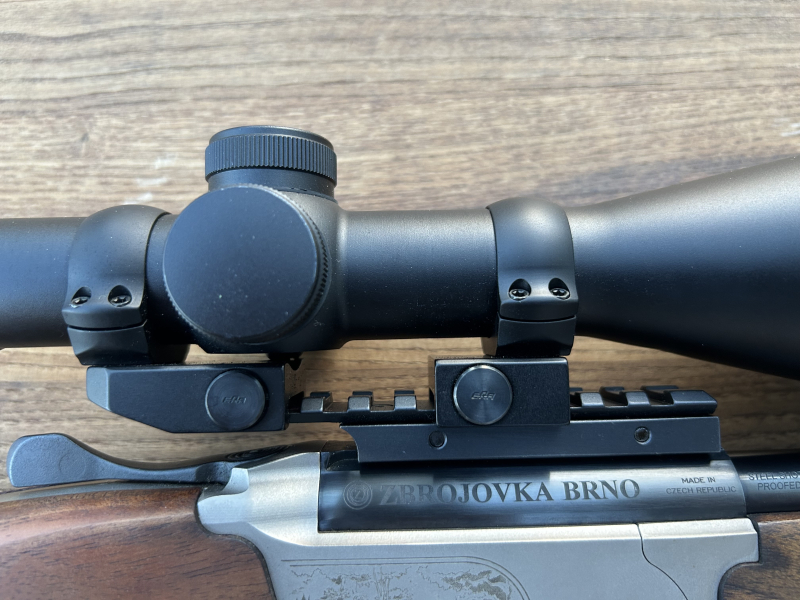 CZ Bockbüchsflinte Brno Combo 12/76 - .308 Win. 3-12x56 – Bild 3
