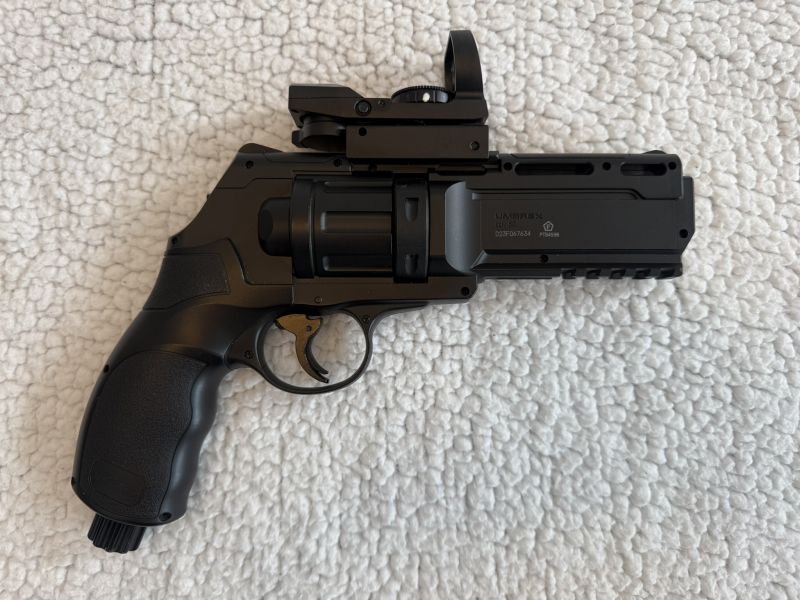 Umarex T4E TR50 CO2 Cal .50 Revolver mit RedDot – billede 2