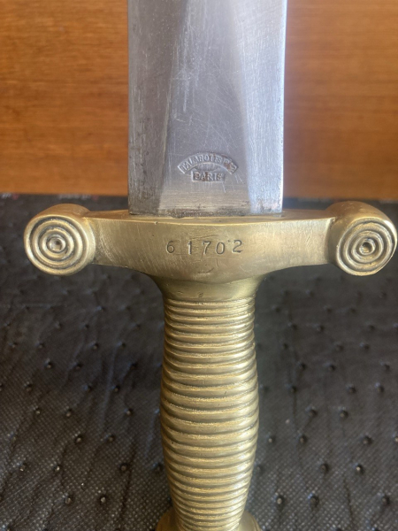 Hochwertige Replika eines Faschinenmesser der Französischen Infanterie 1831 – Bild 4