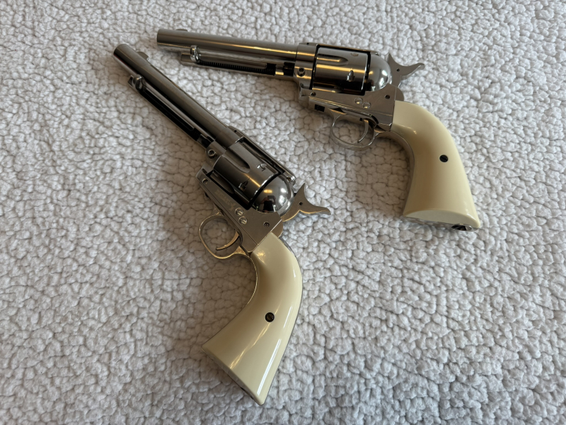 Umarex Colt Single Action Army SAA .45 Nickel CO2 Revolver – billede 4