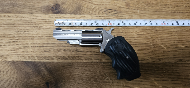 North American Arms (NAA) Black Widow – Kal. .22 LR / .22 WMR – 2 Trommeln – OVP – Komplettset – Bild 2